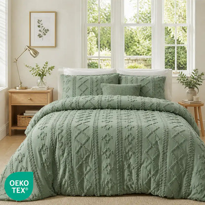 Marlow Tufted Duvet Cover Set