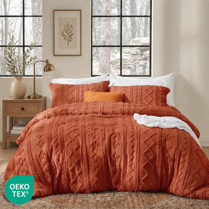 Marlow Tufted Duvet Cover Set