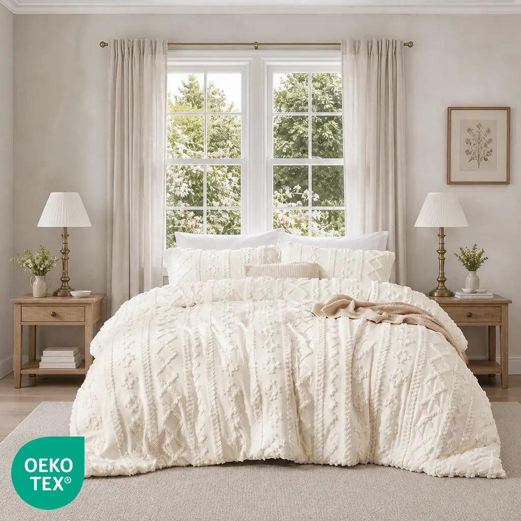 Marlow Tufted Duvet Cover Set