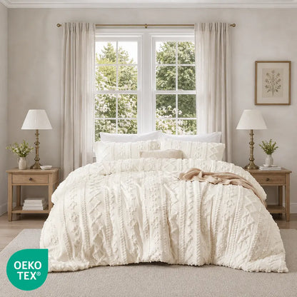 Marlow Tufted Duvet Cover Set