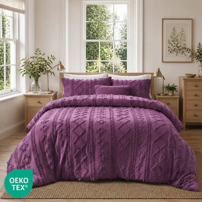 Marlow Tufted Duvet Cover Set