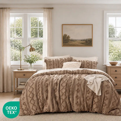 Marlow Tufted Duvet Cover Set