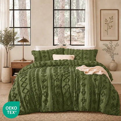 Marlow Tufted Duvet Cover Set