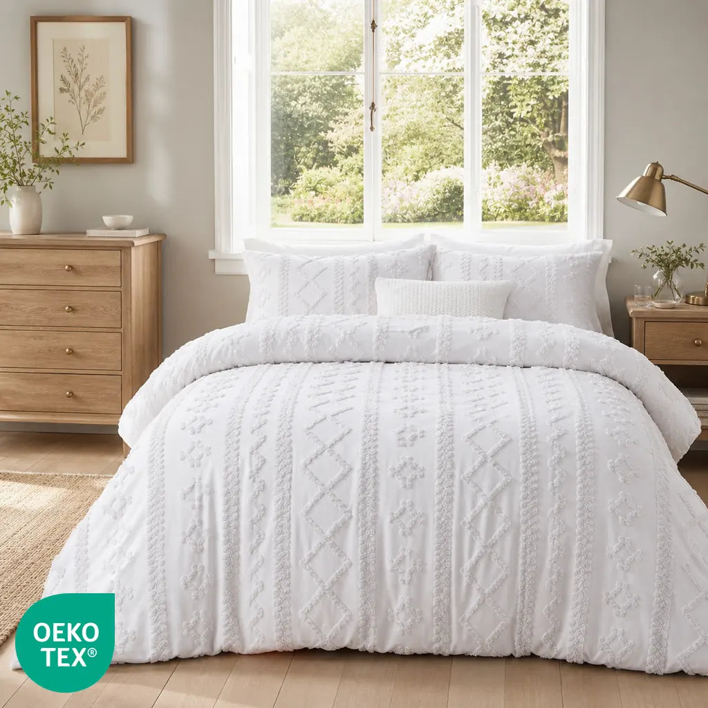 Marlow Tufted Duvet Cover Set