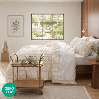 Marlow Tufted Duvet Cover Set
