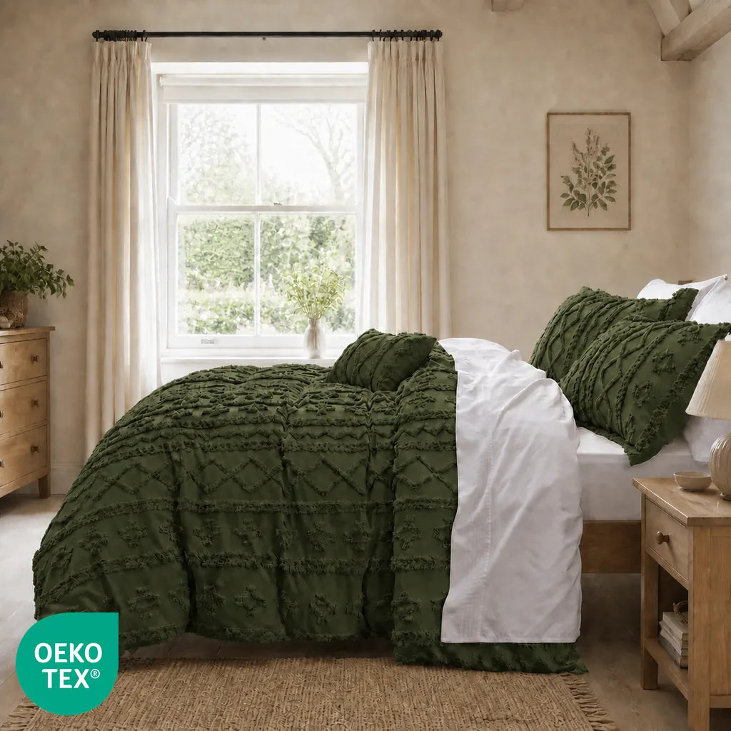 Marlow Tufted Duvet Cover Set
