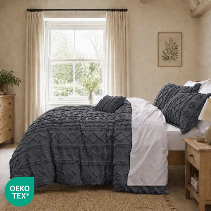 Marlow Tufted Duvet Cover Set