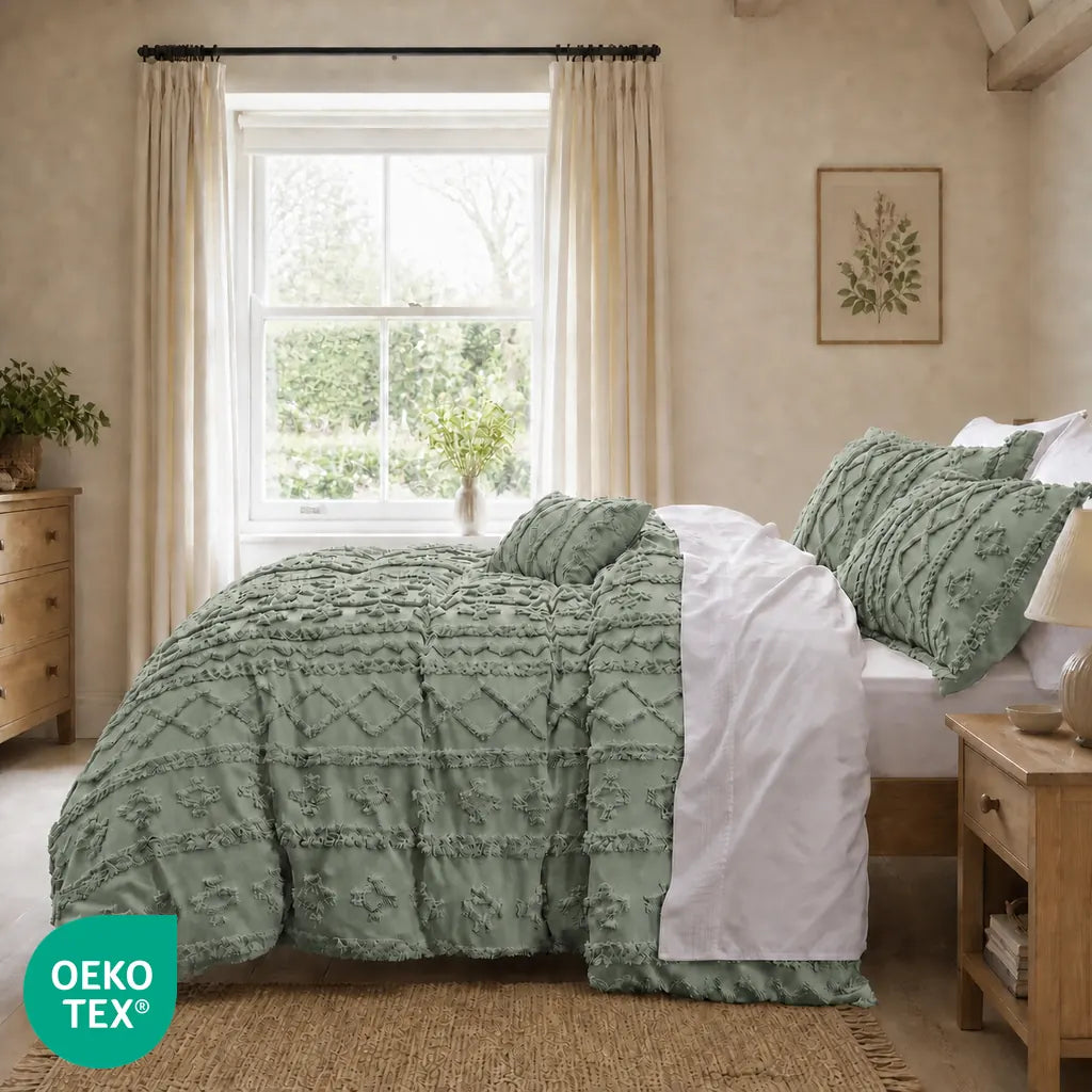 Marlow Tufted Duvet Cover Set