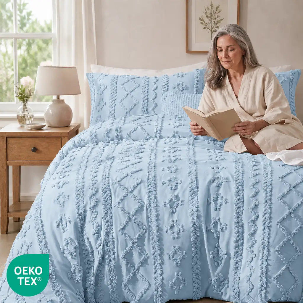 Marlow Tufted Duvet Cover Set