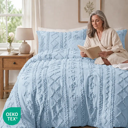 Marlow Tufted Duvet Cover Set