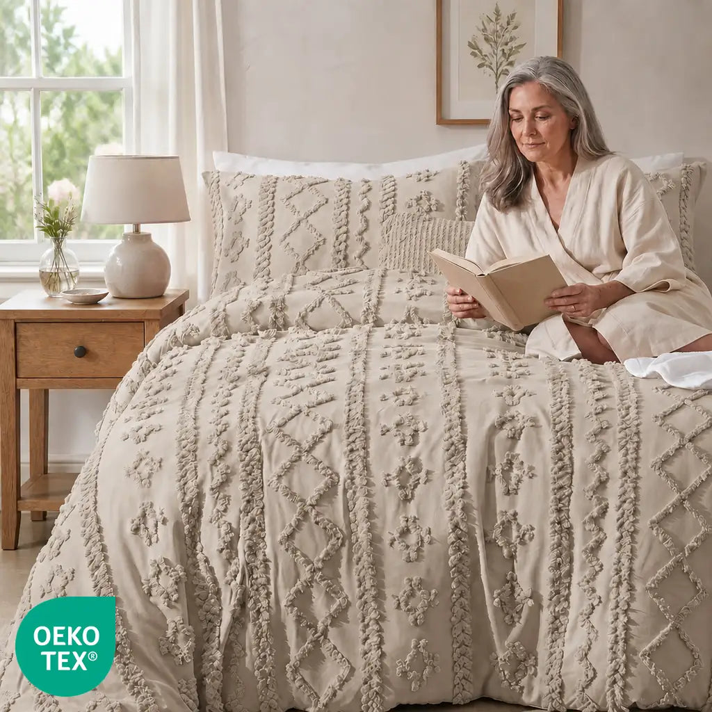 Marlow Tufted Duvet Cover Set