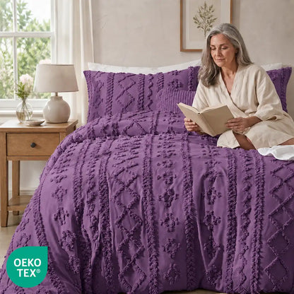 Marlow Tufted Duvet Cover Set