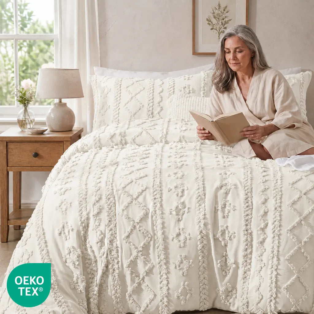 Marlow Tufted Duvet Cover Set