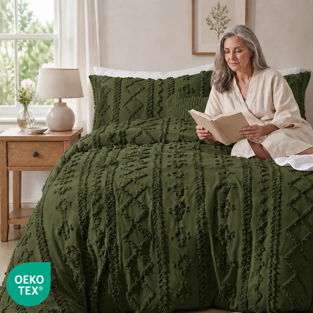 Marlow Tufted Duvet Cover Set