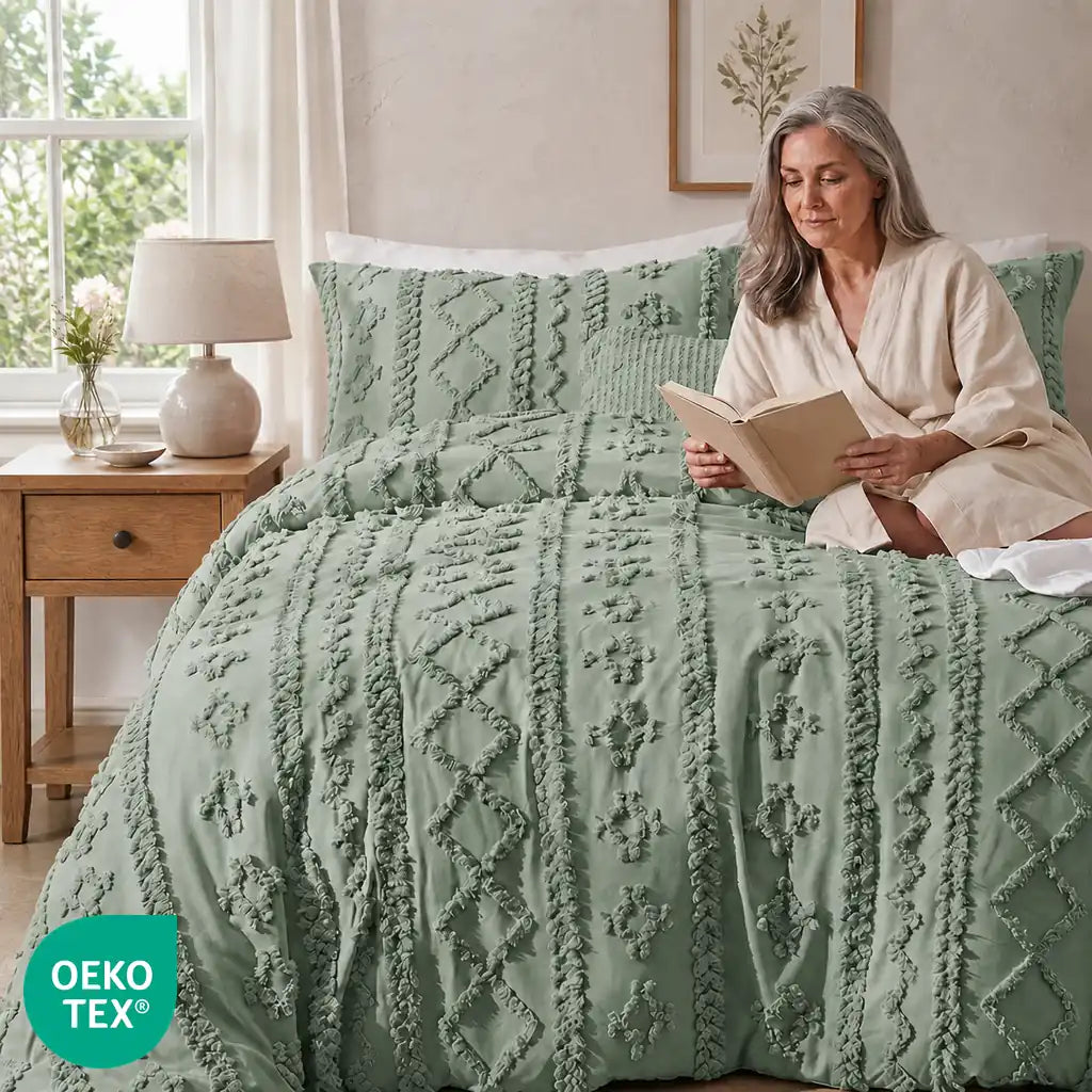 Marlow Tufted Duvet Cover Set