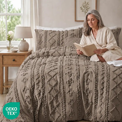 Marlow Tufted Duvet Cover Set