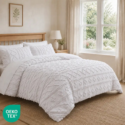 Marlow Tufted Duvet Cover Set