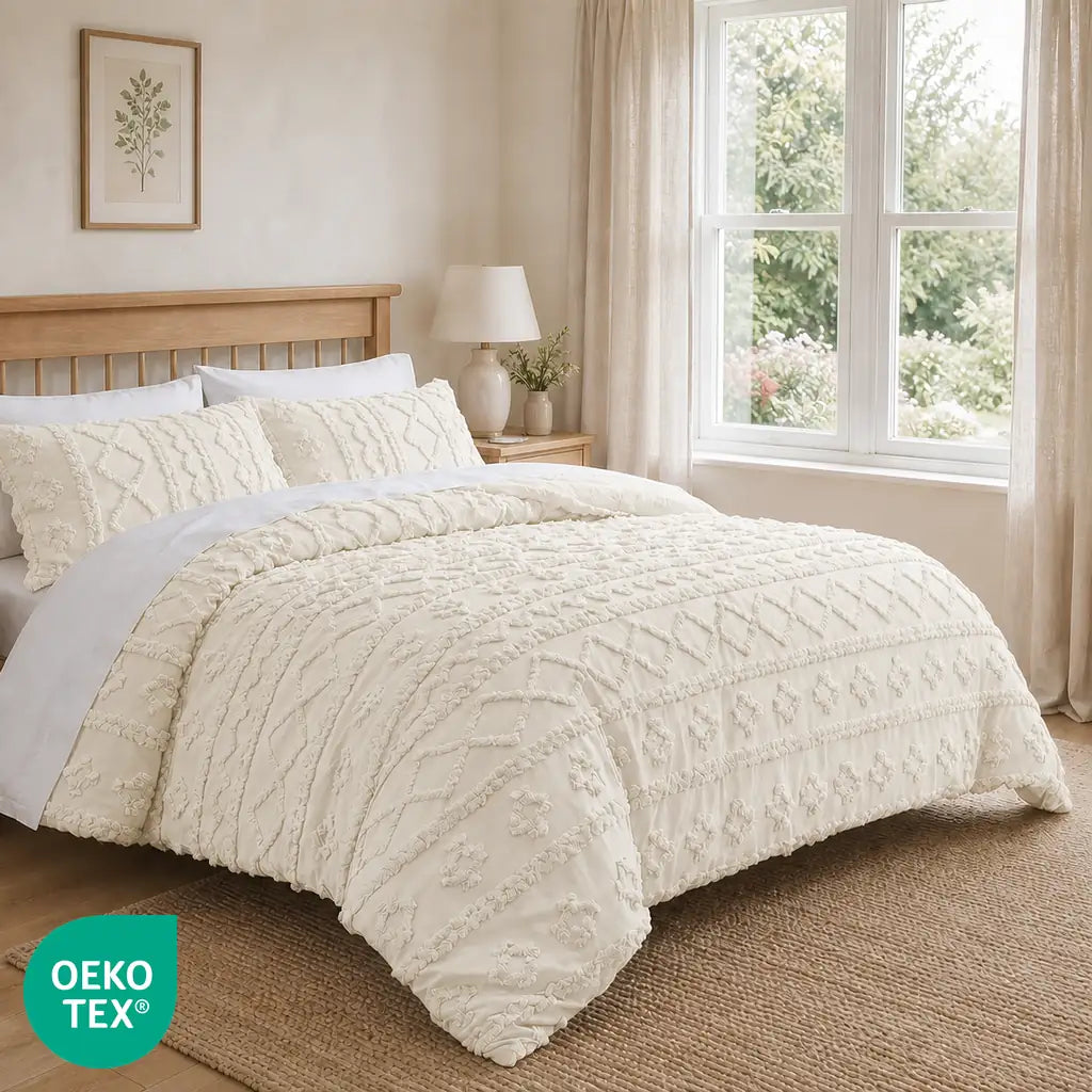 Marlow Tufted Duvet Cover Set