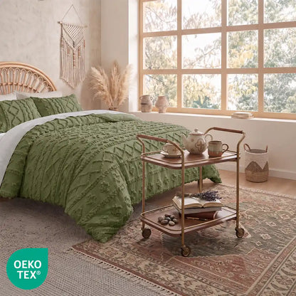 Marlow Tufted Duvet Cover Set