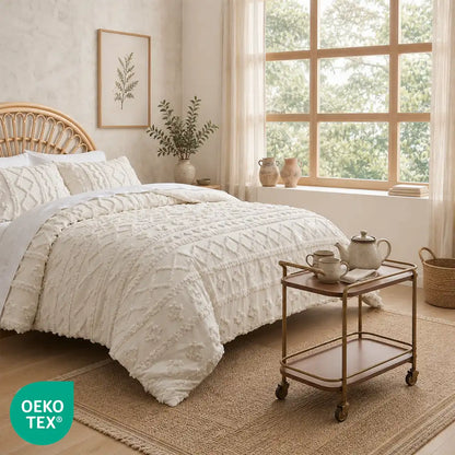 Marlow Tufted Duvet Cover Set
