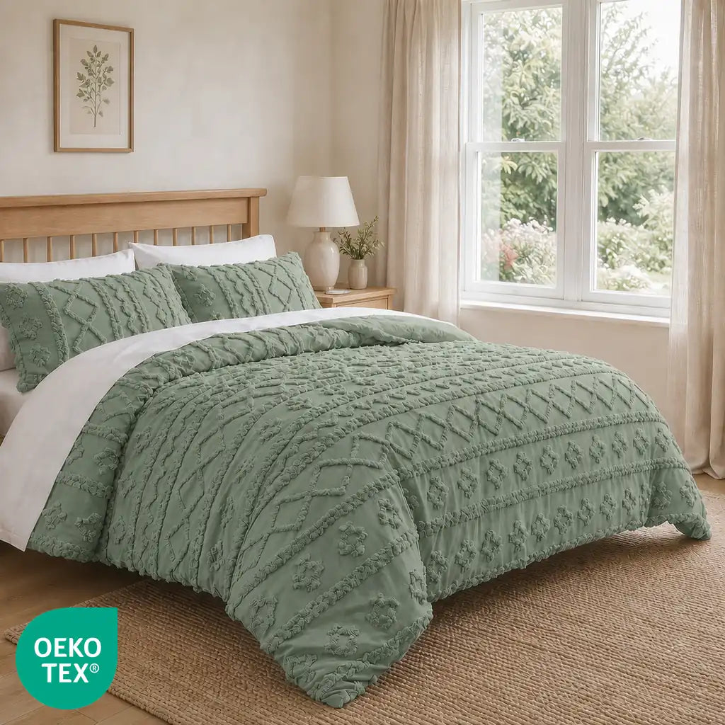 Marlow Tufted Duvet Cover Set